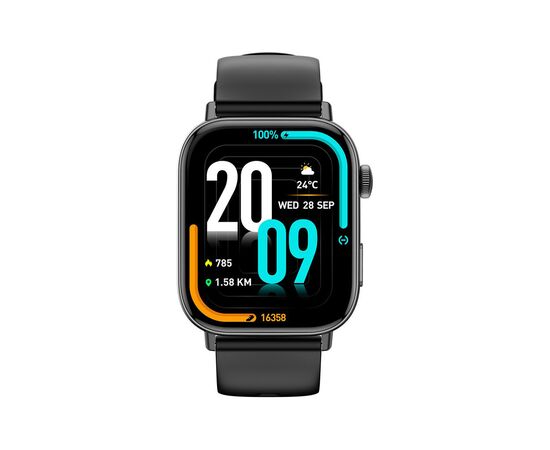 Смарт-годинник Gelius Pro GP-SW009 (Amazwatch Numix) Black (2099900996863), зображення 2 Смарт-годинник Gelius Pro GP-SW009 (Amazwatch Numix) Black (2099900996863), зображення 2