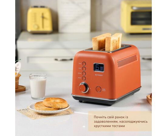 Тостер Buydeem DT730E Koi Red (DT730E-KR/EU), изображение 5 Тостер Buydeem DT730E Koi Red (DT730E-KR/EU), изображение 5
