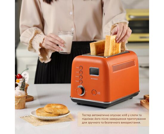 Тостер Buydeem DT730E Koi Red (DT730E-KR/EU), изображение 7 Тостер Buydeem DT730E Koi Red (DT730E-KR/EU), изображение 7