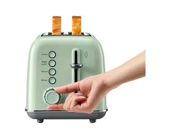 Тостер Buydeem DT620E Cozy Greenish (DT620E-CG/EU), изображение 5 Тостер Buydeem DT620E Cozy Greenish (DT620E-CG/EU), изображение 5