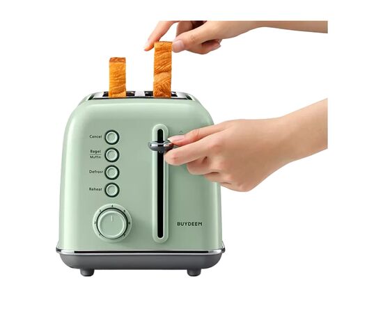 Тостер Buydeem DT620E Cozy Greenish (DT620E-CG/EU), изображение 6 Тостер Buydeem DT620E Cozy Greenish (DT620E-CG/EU), изображение 6