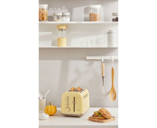 Тостер Buydeem DT620E Mellow Yellow (DT620E-MY/EU), изображение 6 Тостер Buydeem DT620E Mellow Yellow (DT620E-MY/EU), изображение 6