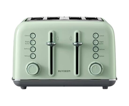 Тостер Buydeem DT640E Cozy Greenish (DT640E-CG/EU), изображение 2 Тостер Buydeem DT640E Cozy Greenish (DT640E-CG/EU), изображение 2