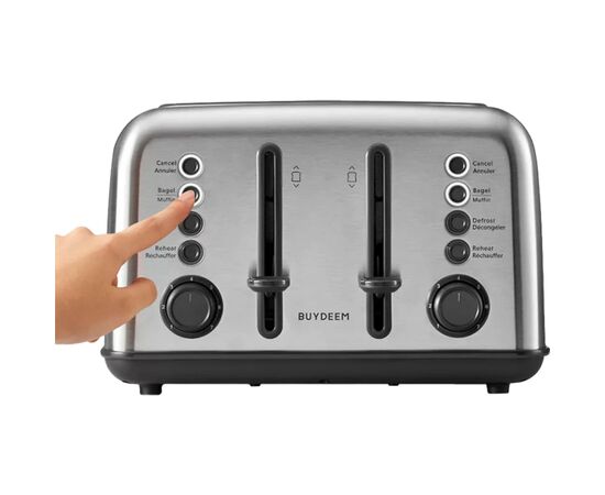 Тостер Buydeem DT640E Stainless Stell (DT640E-SS/EU), изображение 4 Тостер Buydeem DT640E Stainless Stell (DT640E-SS/EU), изображение 4