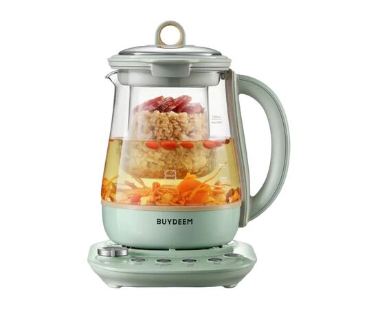 Электрочайник Buydeem K1594T Cozy Greenish (K1594T-CG/EU), изображение 3 Электрочайник Buydeem K1594T Cozy Greenish (K1594T-CG/EU), изображение 3