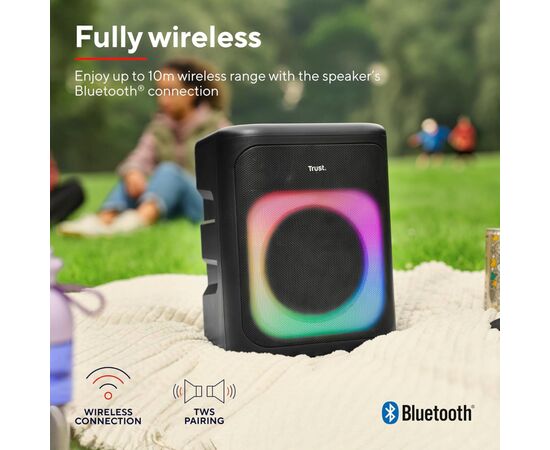 Акустическая система Trust Azura Party Black (25280), изображение 6 Акустическая система Trust Azura Party Black (25280), изображение 6