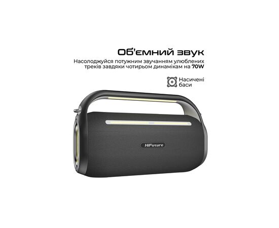 Акустическая система HiFuture Musicbox 100 Black (musicbox100.black), изображение 2 Акустическая система HiFuture Musicbox 100 Black (musicbox100.black), изображение 2