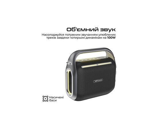 Акустическая система HiFuture Musicbox 200 Black (musicbox200.black), изображение 3 Акустическая система HiFuture Musicbox 200 Black (musicbox200.black), изображение 3