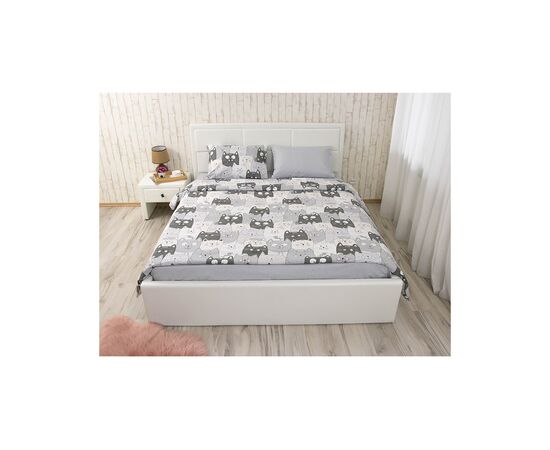 Постельное белье Руно Grey Cat бязь набивная евро (845.114Б_Grey Cat), изображение 3 Постельное белье Руно Grey Cat бязь набивная евро (845.114Б_Grey Cat), изображение 3