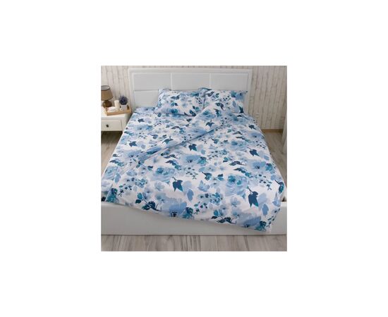 Постільна білизна Руно Blue flowers бязь набивна євро (845.114_Blue flowers), зображення 3 Постільна білизна Руно Blue flowers бязь набивна євро (845.114_Blue flowers), зображення 3