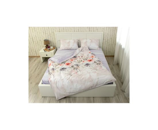 Постельное белье Руно Flowers maxi сатин набивной полуторный (К_677.137А_Flowers)