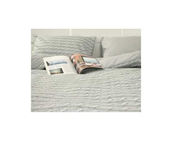 Постельное белье Руно Grey Braid мікрофайбер двоспальний (Р655.52_Grey Braid), изображение 3 Постельное белье Руно Grey Braid мікрофайбер двоспальний (Р655.52_Grey Braid), изображение 3