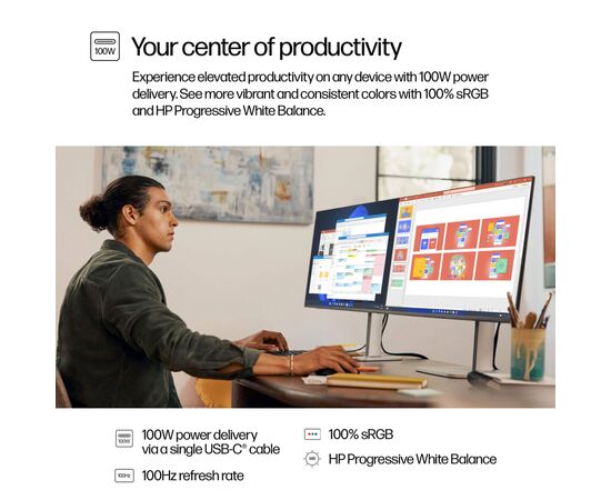 Монитор HP S5 Pro 527pu (9E0G5AA), изображение 10 Монитор HP S5 Pro 527pu (9E0G5AA), изображение 10