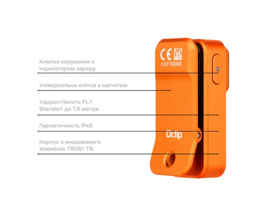 Фонарь Olight Oclip Orange (0.0000.0941), изображение 12 Фонарь Olight Oclip Orange (0.0000.0941), изображение 12