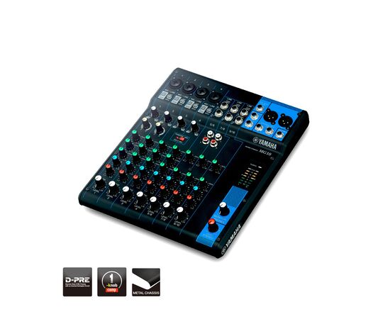 Микшерный пульт Yamaha MG10, изображение 2 Микшерный пульт Yamaha MG10, изображение 2