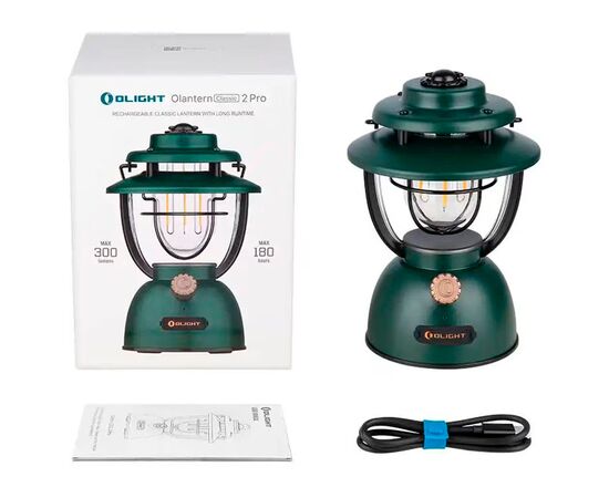 Фонарь Olight Olantern Classic 2 Pro Forest green (0.0009.0010), изображение 8 Фонарь Olight Olantern Classic 2 Pro Forest green (0.0009.0010), изображение 8