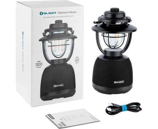 Фонарь Olight Olantern Music Black (0.0009.0032), изображение 6 Фонарь Olight Olantern Music Black (0.0009.0032), изображение 6