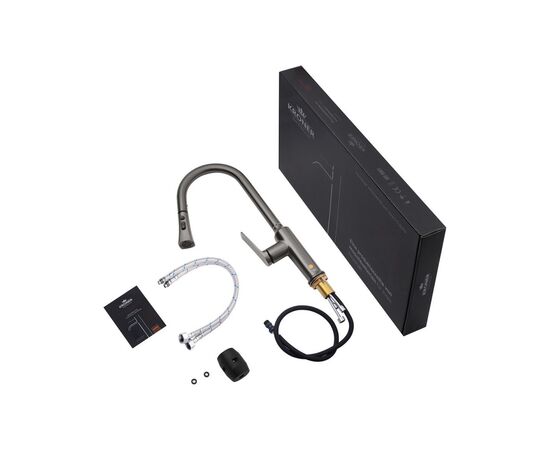 Смеситель Kroner KRP Makon-GRP030-T, изображение 7 Смеситель Kroner KRP Makon-GRP030-T, изображение 7