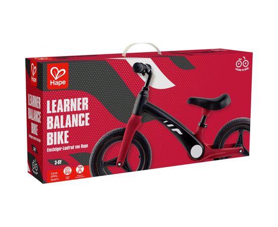 Беговел Hape двухколесный 12" красный (E1207), изображение 6 Беговел Hape двухколесный 12" красный (E1207), изображение 6