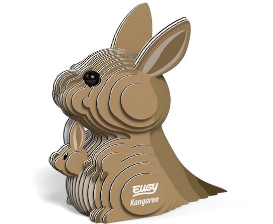 Пазл Eugy 3D Зоопарк: Кенгуру (XEG-015)