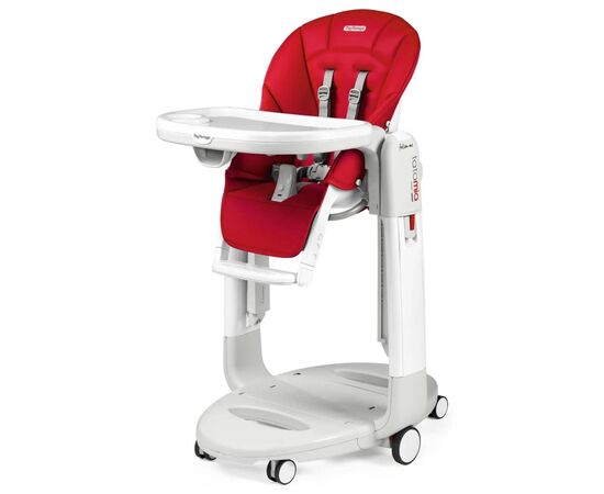 Стульчик для кормления Peg-Perego Tatamia Follow Me Fragola красный (IH02000001BL59)