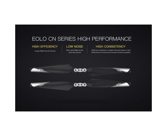 Пропеллер для дрона Eolo 17x6,2 1 CW+1 CCW (FP-1762), изображение 3 Пропеллер для дрона Eolo 17x6,2 1 CW+1 CCW (FP-1762), изображение 3