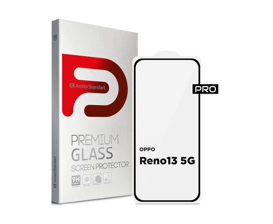 Стекло защитное Armorstandart Pro OPPO Reno13 5G Black (ARM81869)