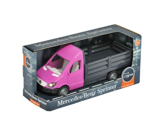 Спецтехніка Tigres Mercedes-Benz Sprinter бортовий (рожевий) (39674)