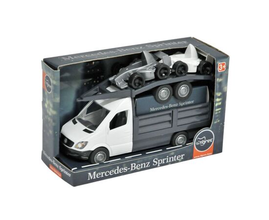 Спецтехника Tigres Mercedes-Benz Sprinter бортовой с лафетом (белый) (39670)