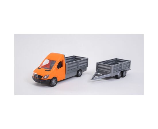 Спецтехника Tigres Mercedes-Benz Sprinter бортовой с прицепом (оранжевый) (39667), изображение 3 Спецтехника Tigres Mercedes-Benz Sprinter бортовой с прицепом (оранжевый) (39667), изображение 3