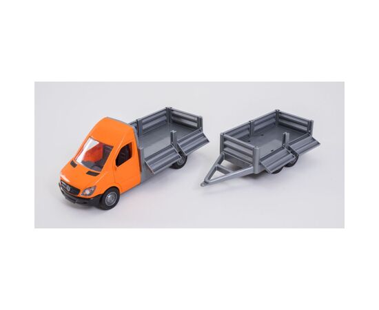 Спецтехника Tigres Mercedes-Benz Sprinter бортовой с прицепом (оранжевый) (39667), изображение 4 Спецтехника Tigres Mercedes-Benz Sprinter бортовой с прицепом (оранжевый) (39667), изображение 4