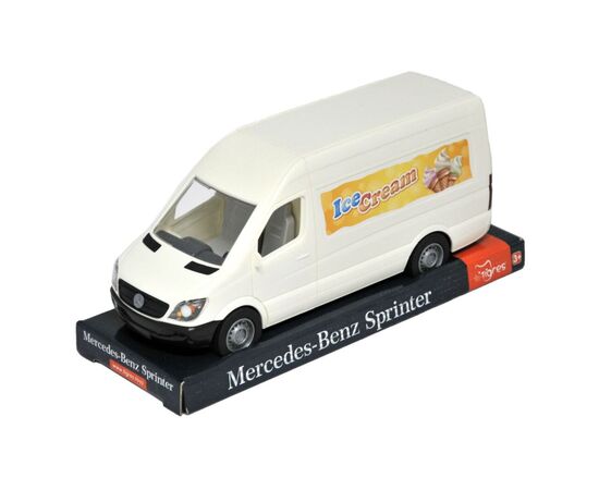 Спецтехника Tigres Mercedes-Benz Sprinter грузовой (белый) на планшетке (39700)