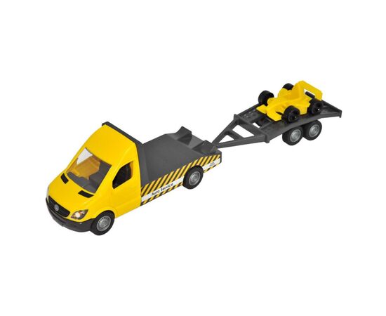 Спецтехника Tigres Mercedes-Benz Sprinter эвакуатор с лафетом (желтый) (39741), изображение 2 Спецтехника Tigres Mercedes-Benz Sprinter эвакуатор с лафетом (желтый) (39741), изображение 2