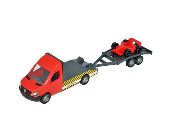 Спецтехника Tigres Mercedes-Benz Sprinter эвакуатор с лафетом (красный) (39740), изображение 2 Спецтехника Tigres Mercedes-Benz Sprinter эвакуатор с лафетом (красный) (39740), изображение 2