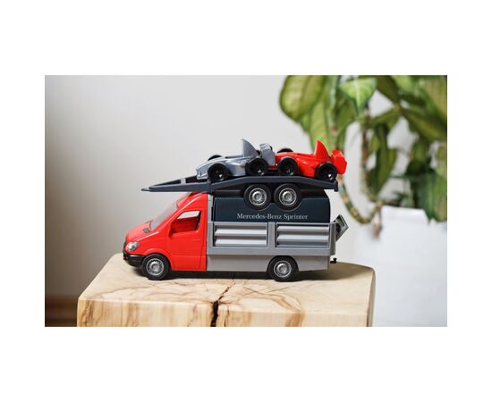 Спецтехника Tigres Mercedes-Benz Sprinter эвакуатор с лафетом (красный) (39740), изображение 3 Спецтехника Tigres Mercedes-Benz Sprinter эвакуатор с лафетом (красный) (39740), изображение 3