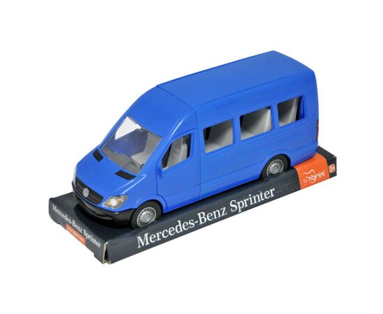Машина Tigres Mercedes-Benz Sprinter пасажирський (синій) на планшетці (39706)