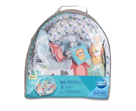 Детский коврик Canpol 0 Safari - серый (81/100), изображение 10 Детский коврик Canpol 0 Safari - серый (81/100), изображение 10