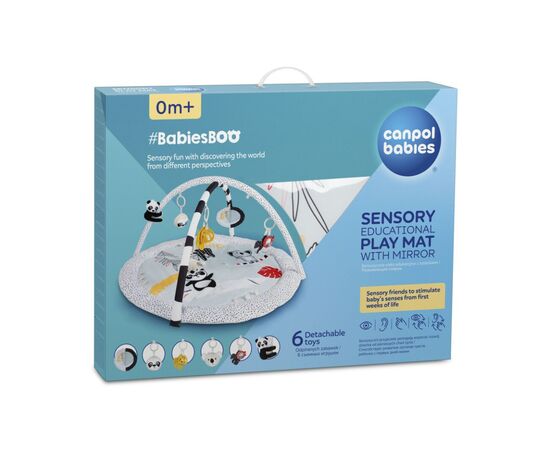 Детский коврик Canpol с зеркальцем BabiesBoo (68/092), изображение 12 Детский коврик Canpol с зеркальцем BabiesBoo (68/092), изображение 12