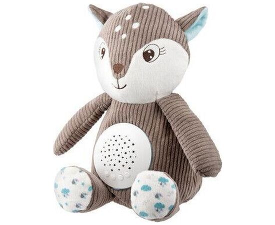 М'яка іграшка Canpol плюшева музична з проектором Оленя - коричнева (77/206_brow), зображення 2 М'яка іграшка Canpol плюшева музична з проектором Оленя - коричнева (77/206_brow), зображення 2