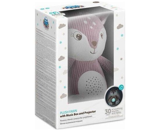 М'яка іграшка Canpol плюшева музична з проектором Оленя - рожева (77/206_pin), зображення 6 М'яка іграшка Canpol плюшева музична з проектором Оленя - рожева (77/206_pin), зображення 6