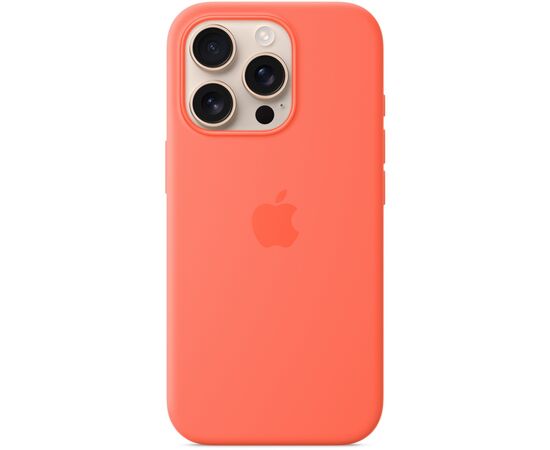 Чехол для мобильного телефона Apple iPhone 16 Pro Silicone Case with MagSafe - Tangerine,Model A3315 (MDFY4ZM/A), изображение 2 Чехол для мобильного телефона Apple iPhone 16 Pro Silicone Case with MagSafe - Tangerine,Model A3315 (MDFY4ZM/A), изображение 2