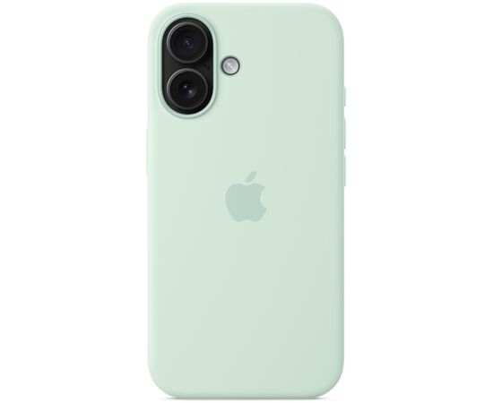 Чехол для мобильного телефона Apple iPhone 16 Silicone Case with MagSafe - Aquamarine,Model A3313 (MDGP4ZM/A), изображение 5 Чехол для мобильного телефона Apple iPhone 16 Silicone Case with MagSafe - Aquamarine,Model A3313 (MDGP4ZM/A), изображение 5
