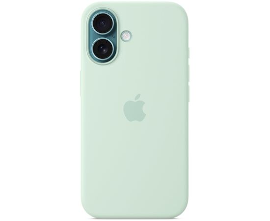Чехол для мобильного телефона Apple iPhone 16 Silicone Case with MagSafe - Aquamarine,Model A3313 (MDGP4ZM/A)