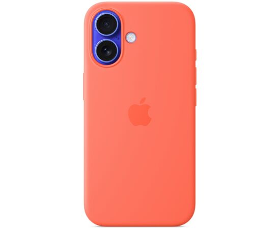Чехол для мобильного телефона Apple iPhone 16 Silicone Case with MagSafe - Tangerine,Model A3313 (MDGN4ZM/A), изображение 2 Чехол для мобильного телефона Apple iPhone 16 Silicone Case with MagSafe - Tangerine,Model A3313 (MDGN4ZM/A), изображение 2