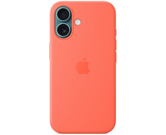 Чехол для мобильного телефона Apple iPhone 16 Silicone Case with MagSafe - Tangerine,Model A3313 (MDGN4ZM/A), изображение 3 Чехол для мобильного телефона Apple iPhone 16 Silicone Case with MagSafe - Tangerine,Model A3313 (MDGN4ZM/A), изображение 3