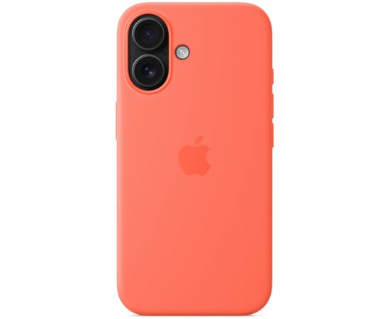 Чехол для мобильного телефона Apple iPhone 16 Silicone Case with MagSafe - Tangerine,Model A3313 (MDGN4ZM/A), изображение 5 Чехол для мобильного телефона Apple iPhone 16 Silicone Case with MagSafe - Tangerine,Model A3313 (MDGN4ZM/A), изображение 5