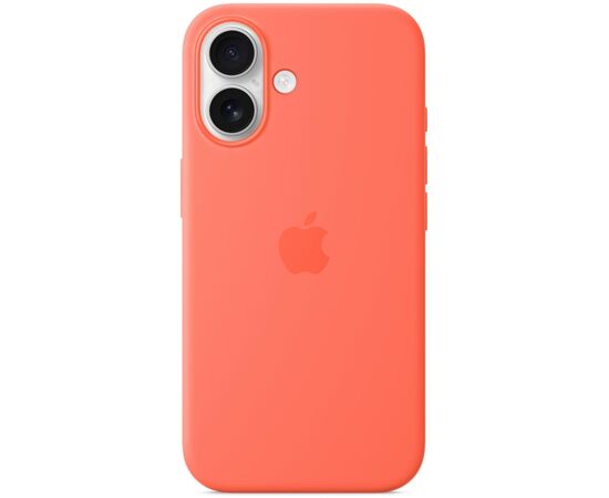 Чехол для мобильного телефона Apple iPhone 16 Silicone Case with MagSafe - Tangerine,Model A3313 (MDGN4ZM/A)