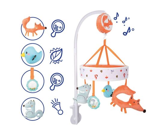 Мобиль Canpol Карусель музыкальная FOX (75/201), изображение 2