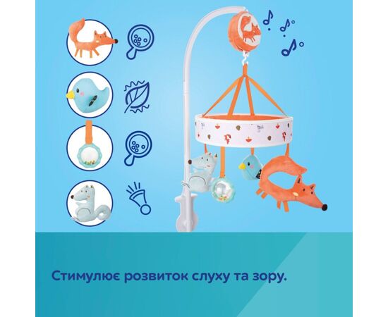 Мобиль Canpol Карусель музыкальная FOX (75/201), изображение 7