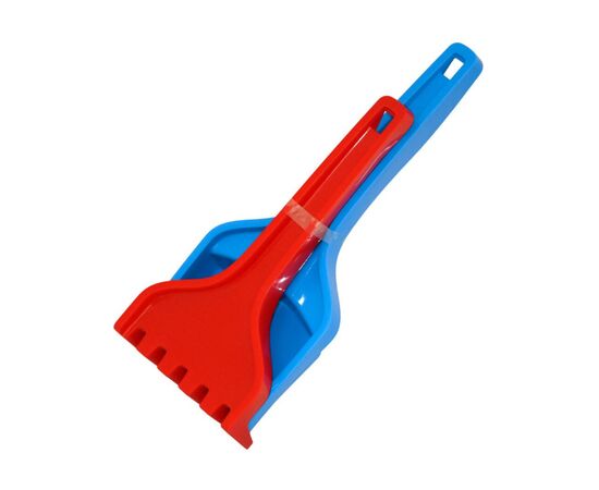 Игрушка для песка Wader Лопатка с граблями большая красный (71120), изображение 2 Игрушка для песка Wader Лопатка с граблями большая красный (71120), изображение 2